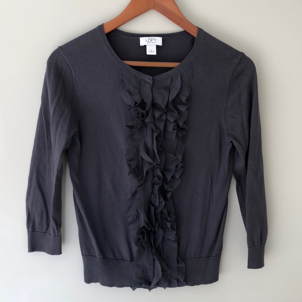 LOFT 3/4 Sleeve Cardigan
